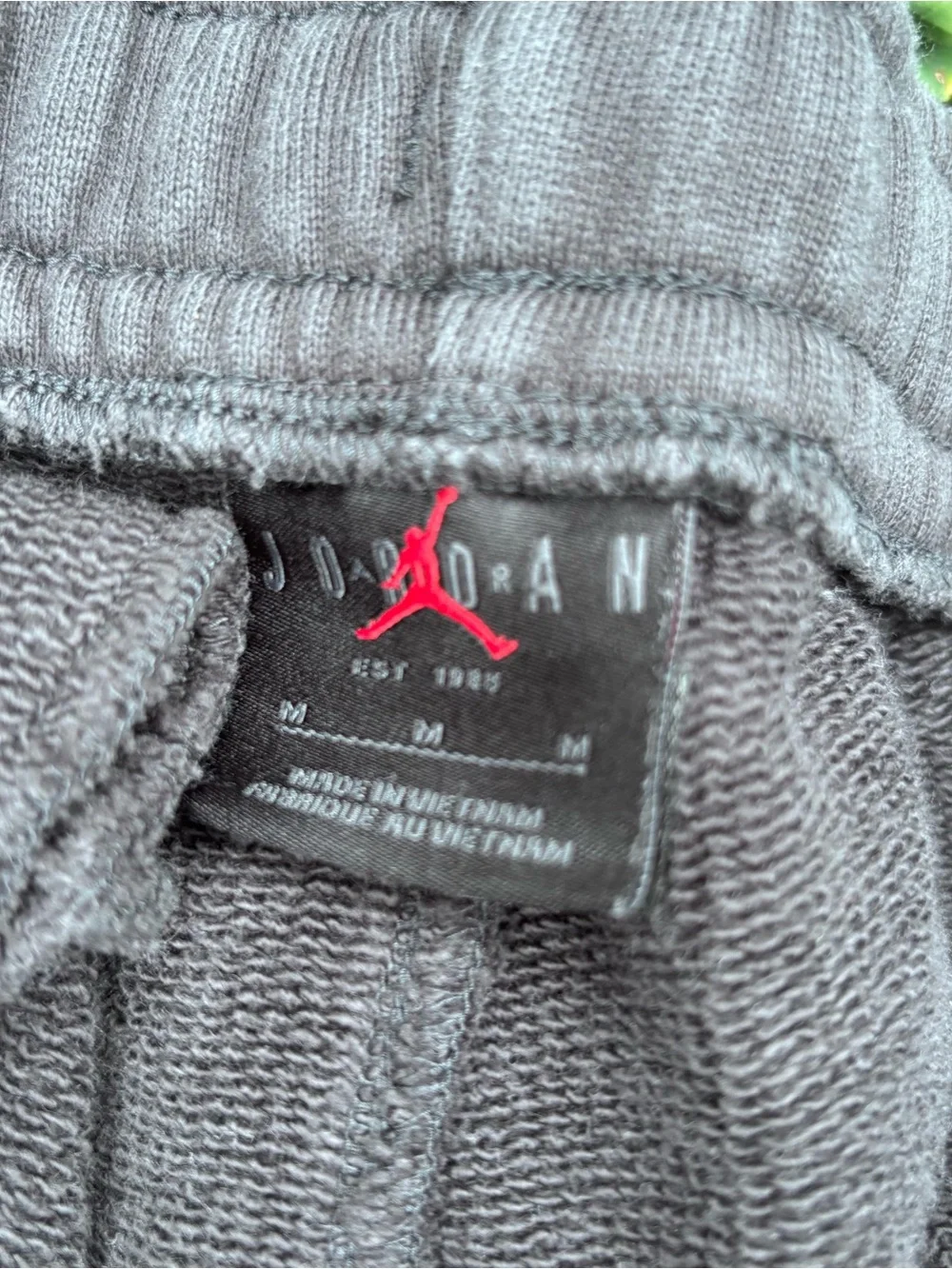 Jordan Men's Charcoal Gray Fleece Joggers